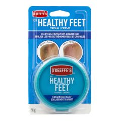 3.2 oz Jar Unscented Healthy Foot Cream