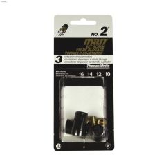 Marrette 16-10 AWG Black 2-Piece #2 Set Screw Wire Connector