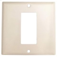 Razor White GFCI 1 Gang Wallplate