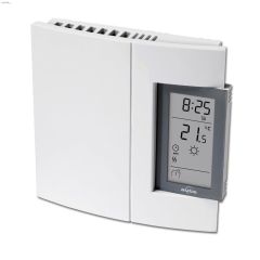 32 to 140 deg F White Electric Heat Thermostat