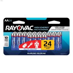 Rayovac Alkaline AA Battery-24 Pack