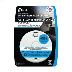 3V Lithium Battery Operated Worry-Free Talking Smoke Alarm
