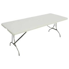 6’ Long Resin Folding Table