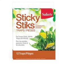 Safer's\u00ae Bright Yellow Sticky Stiks Trap-2\/Pack