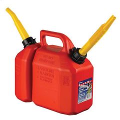 2-In-1 Combo - 6 L Gas & 2.25 L Oil Jerry Can