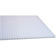96" x 48" White Hi-Core Corrugated Sheet