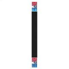 72\" x 36\" Aluminum Black Straight Railing Kit