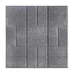24\" x 24\" x 1-3\/4\" Charcoal Brick Pattern Patio Slab