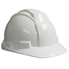 Polyethylene White Hard Hat