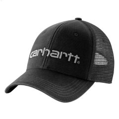 Universal Cotton Canvas Mesh Back Black Men's Dunmore Cap