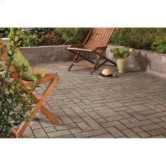 FundyStone 12\" x 8\" Chamois Charcoal Paving Stone