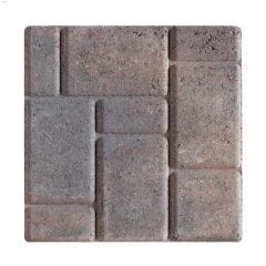 Old World 14\" x 14\" Mocha Charcoal Patio Stone