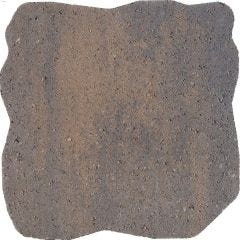 Random Stepping Stone 14\" x 14\" Chamois Charcoal Patio Stone