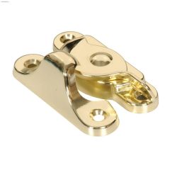 Brass Plated Crescent Sash Lock