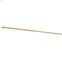 Anti-Wrap Wood Flag Pole