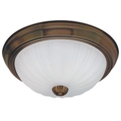 11" Melon Flushmount