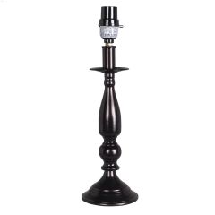 15\" Small Lamp Base Bronze Spool
