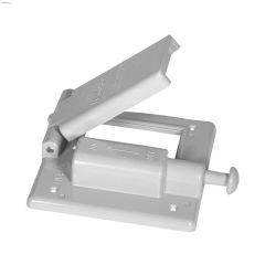 Kraloy PVC 2 Gang Weatherproof Switch GFCI Cover
