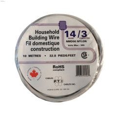 10m 14\/3 White Wire