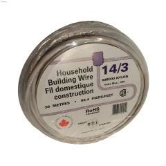 30m 14\/3 White Wire