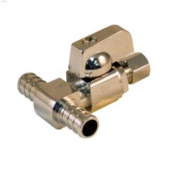 Pex Supply Stop Tee Valve