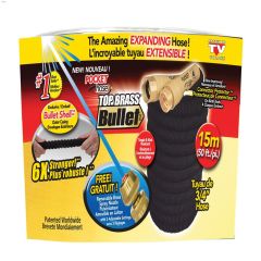 50ft Pocket Hose Brass Bungee