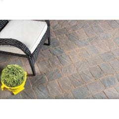 50mm Slim Mocha Charcoal Slate Paver