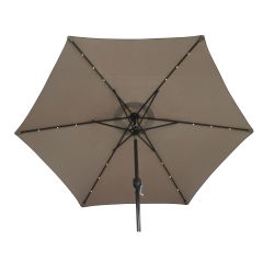 Market Umbrella With Lights