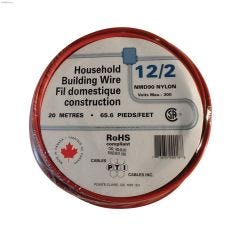 20m 12\/2 Red Wire