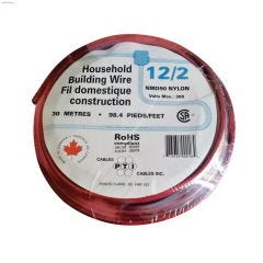 30m 12\/2 Red Wire