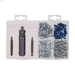 130 Pieces Assorted Screws & Driver Kit - For General Repair