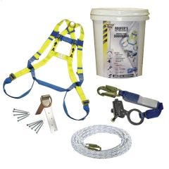 Workhorse\u00ae 310 lb Nylon Roofer's Fall Protection Kit