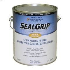 Seal Grip\u00ae 4 L White Satin Synthetic Stain-Killing Primer