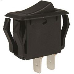 125\/250VAC SP Black SPST Appliance Rocker Switch
