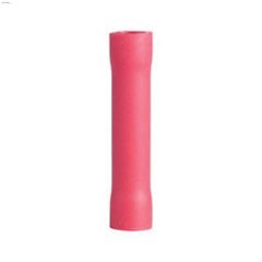 22-18 AWG Vinyl Insulated Red Butt Splice Connector-15\/Pack