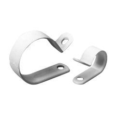 1/2" Natural Plastic 3/4" Cable Clamp-6/Pack