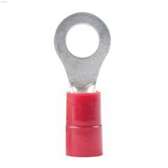 22-16 AWG Vinyl Insulated Red Ring Terminal-22\/Pack
