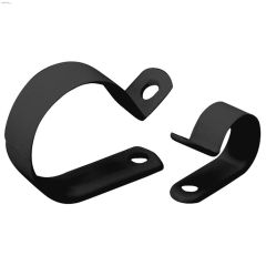 1\/2\" UV Black Plastic 3\/4\" Cable Clamp-6\/Pack