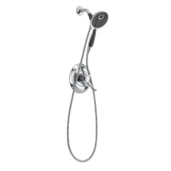 1-Handle Chrome Carlisle Shower With In2ition