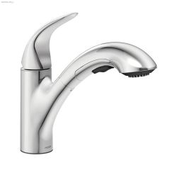 1-Handle Medina\u2122 Chrome Pull-Out Kitchen Faucet
