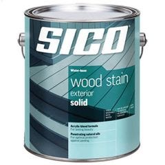 4 L Base 1 Stain Water-Based Solid Exterior Wood