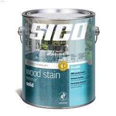 4 L Satin Water-Based Exterior Solid-Color Wood Finish