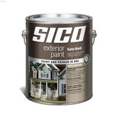 4 L 100% Acrylic Satin Exterior Latex Paint