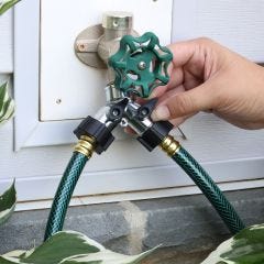 2-Way Metal Hose Connector
