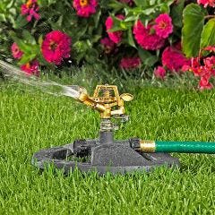Pulsating Brass Sprinkler on Base