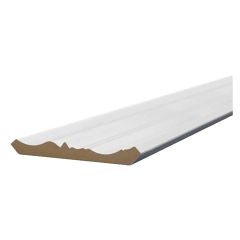 3/4" x 5-15/16" x 16' Primed MDF Crown Moulding