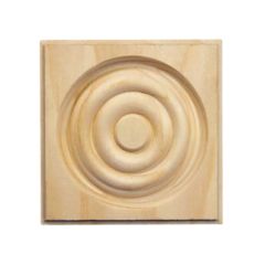 11/16" x 2-3/8" x 2-3/8" Pine Cornerblock