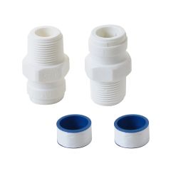 1" Solderless Water Filter Connector Kit