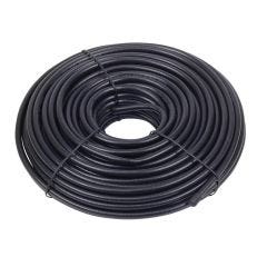 100' Black RG6 Coaxial Cable