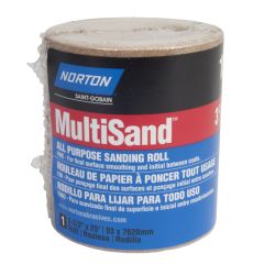 3-2/3" x 25 Ft Sanding Roll Aluminum Oxide 100grit